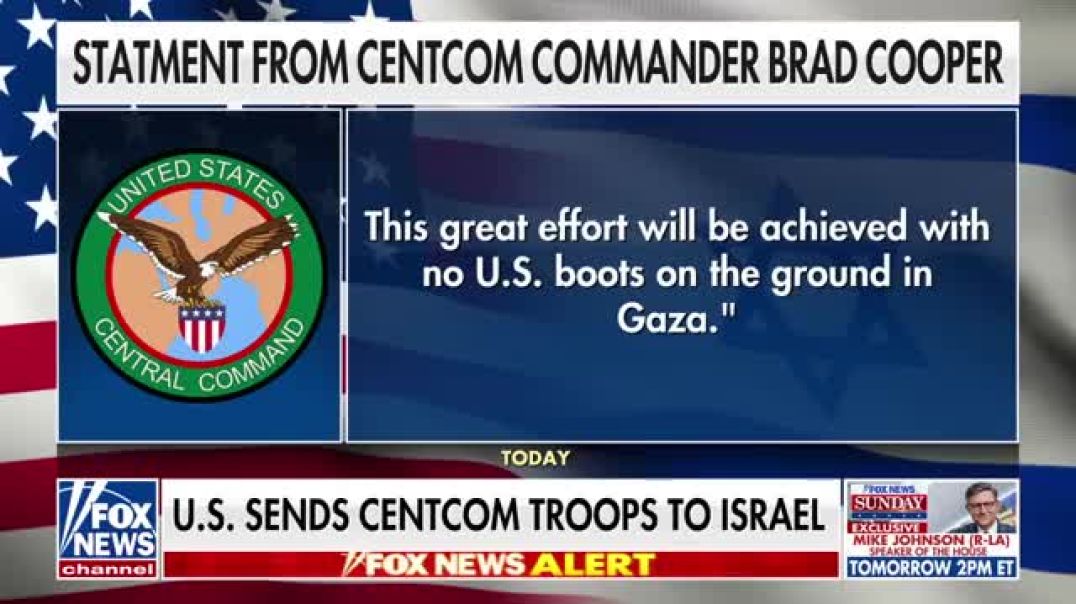 'This will go down in history,' retired US General says - Oct 12, 2025  US SENDS CENTCOM TROOPS TO ISRAEL
