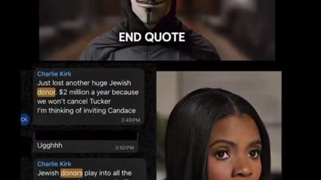 Anonymous: Motive and Rot: The Group Chat Candace Owens Exposed — and the Questions No One Wants Asked