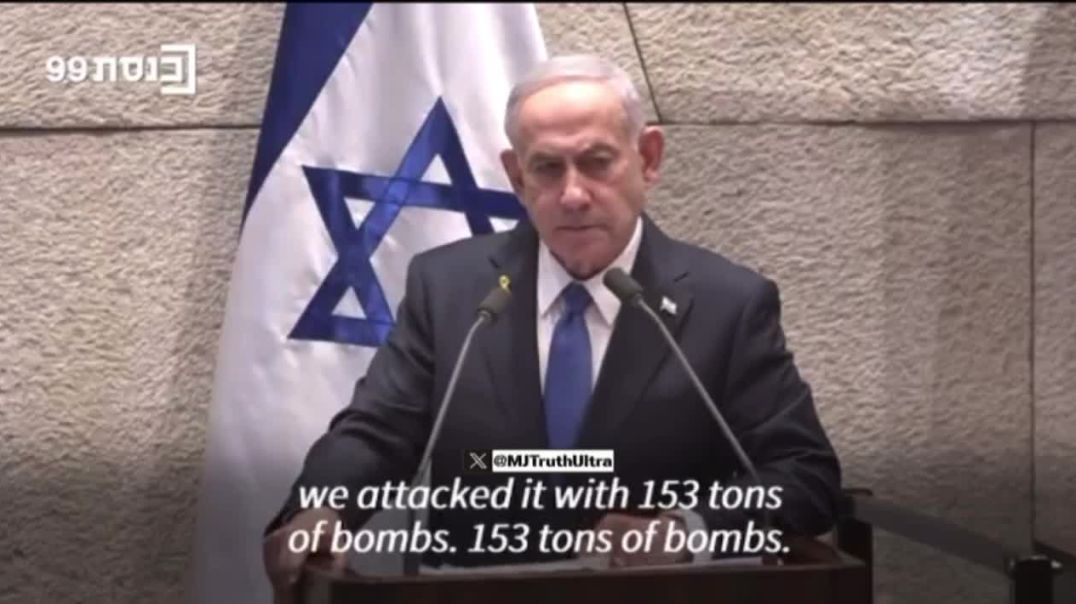 Here we go again..  BREAKING — Netanyahu says Hamas broke the Ceasfire, and in Retaliation has dropped 153 tons of bombs on Gaza 🤦🏼‍♀️  Do you believe him?