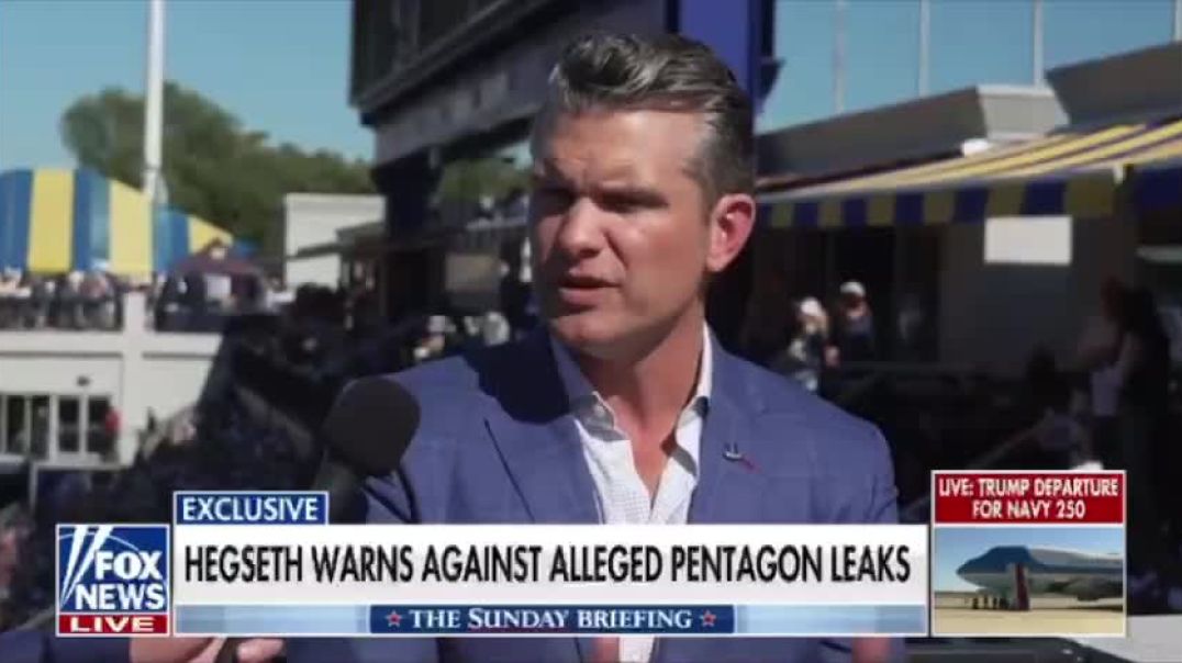 Warning against alleged Pentagon leaks