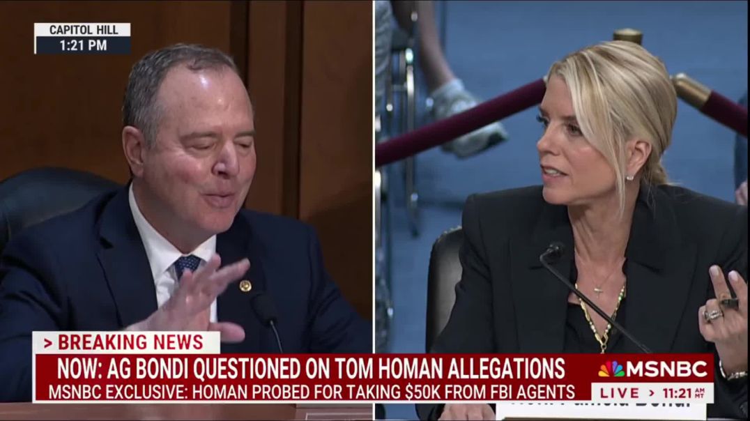 Part 1: AG Pam Bondi just ROASTED Pencil Neck Adam Schiff