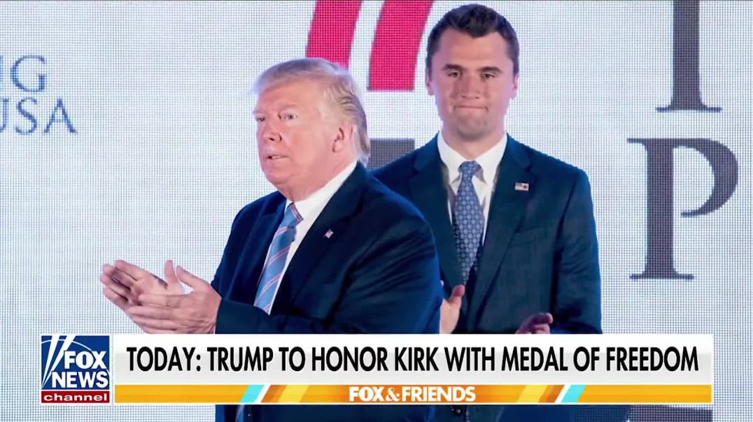 JUST IN: The Medal of Freedom ceremony for Charlie Kirk at the White House today is expected to be a "PACKED HOUSE"