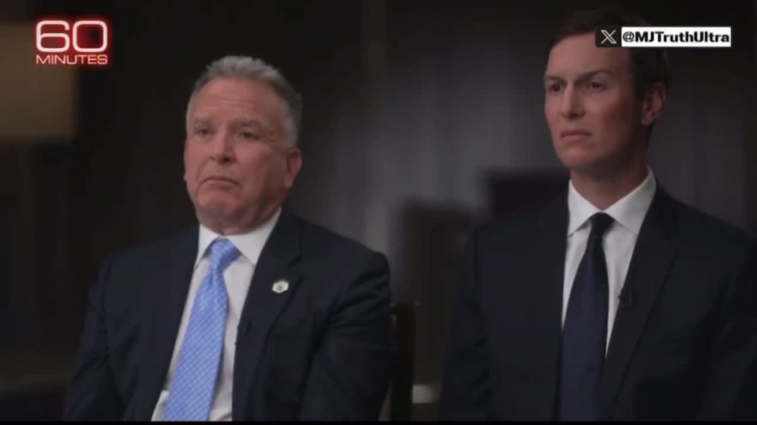 Jared Kushner 👀 “President Trump felt like the Israeli’s were getting a little bit out of control in what they were doing, and it was time to be very strong and stop them from doing things he felt we