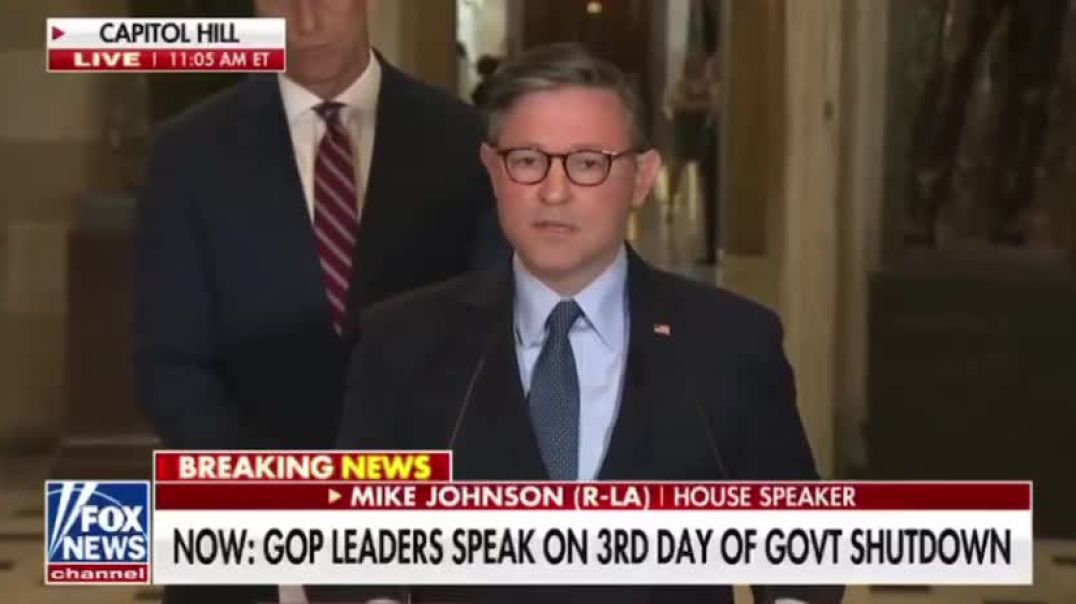 Speaker Johnson lays it all out!