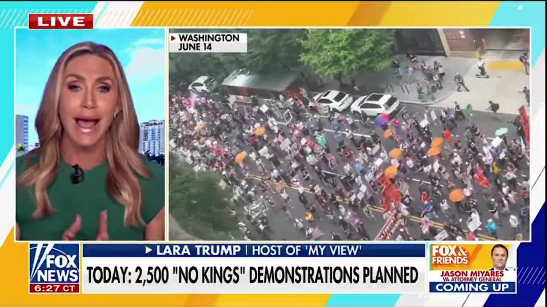 JUST NOW: Lara Trump just TRUTH NUKED the insanity of the "No Kings" protests