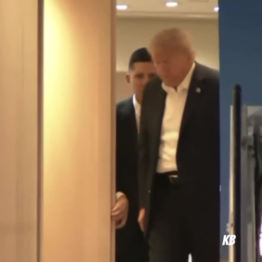 Nobody works harder than Donald Trump