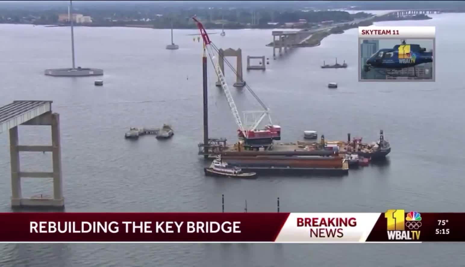 It is now 18 months since Key Bridge fell in Baltimore. As of last week, this is the total rebuilding progress so far: