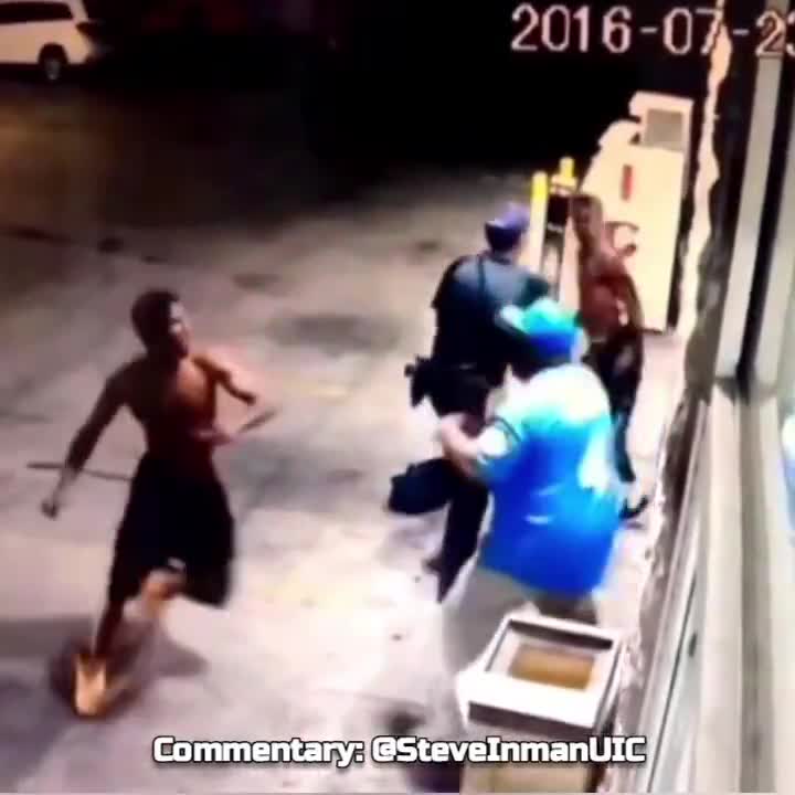 He took himself out.