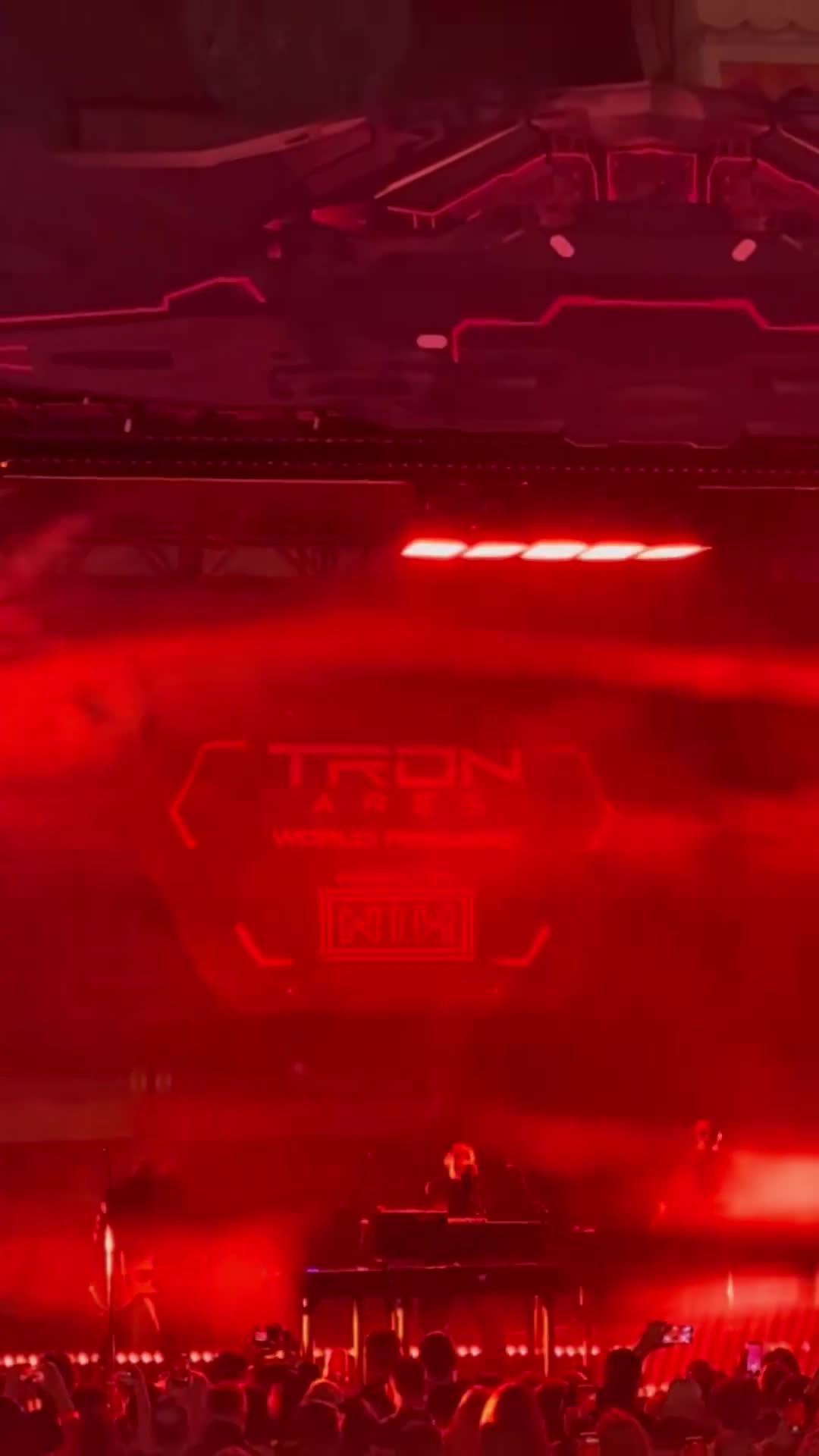 Nine Inch Nails plays new music from the TRON: ARES soundtrack at the World Premiere in LA