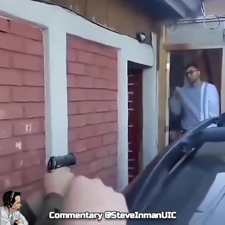 Another idiot brings a knife to a gunfight.