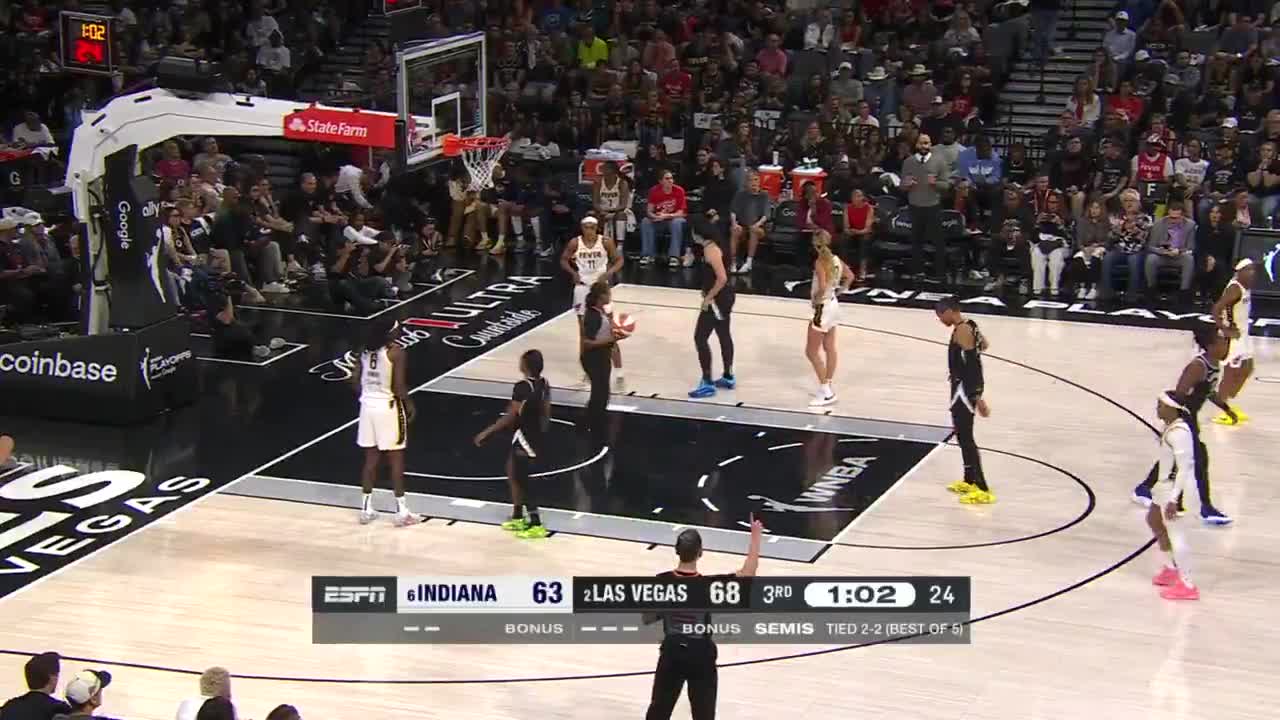 Kelsey Mitchell has been ruled out for the remainder of Game 5.