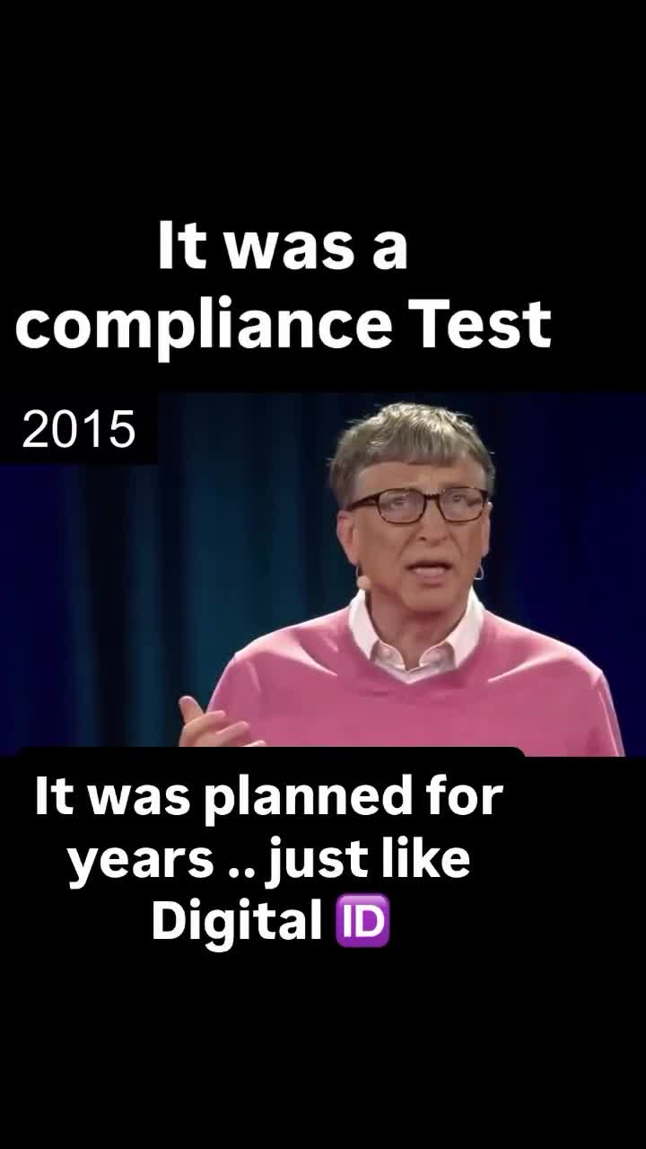 You seriously still think Covid just happened? Or do you now realise it was planned, like everything else, a long time in advance.