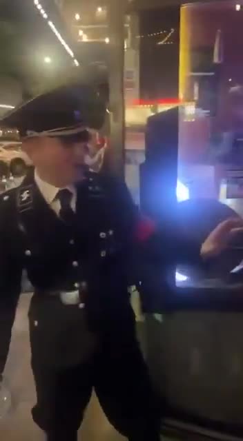 Guy showed up to a bar in a N*zi costume for Halloween and the whole bar freaked out like it was the end of the world