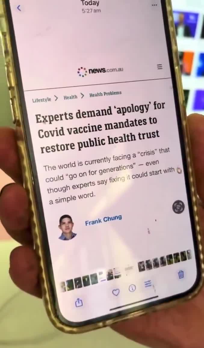 Experts demand ‘apology’ for Covid vaccine mandates to restore public health trust Any recent statements from Brett Sutton?