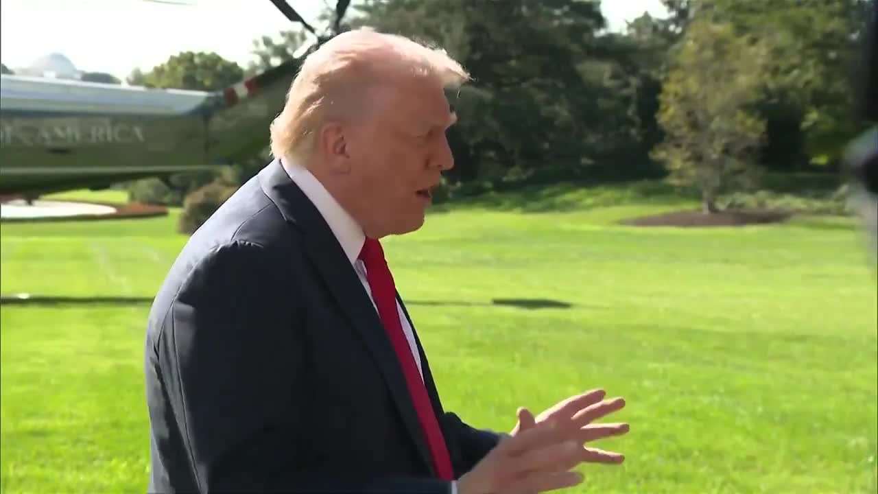 TRUMP: “Portland is different — that's a bunch of paid insurrectionists. You do have a lot of paid people in Chicago, too. I believe the politicians are under threat because there's no w...