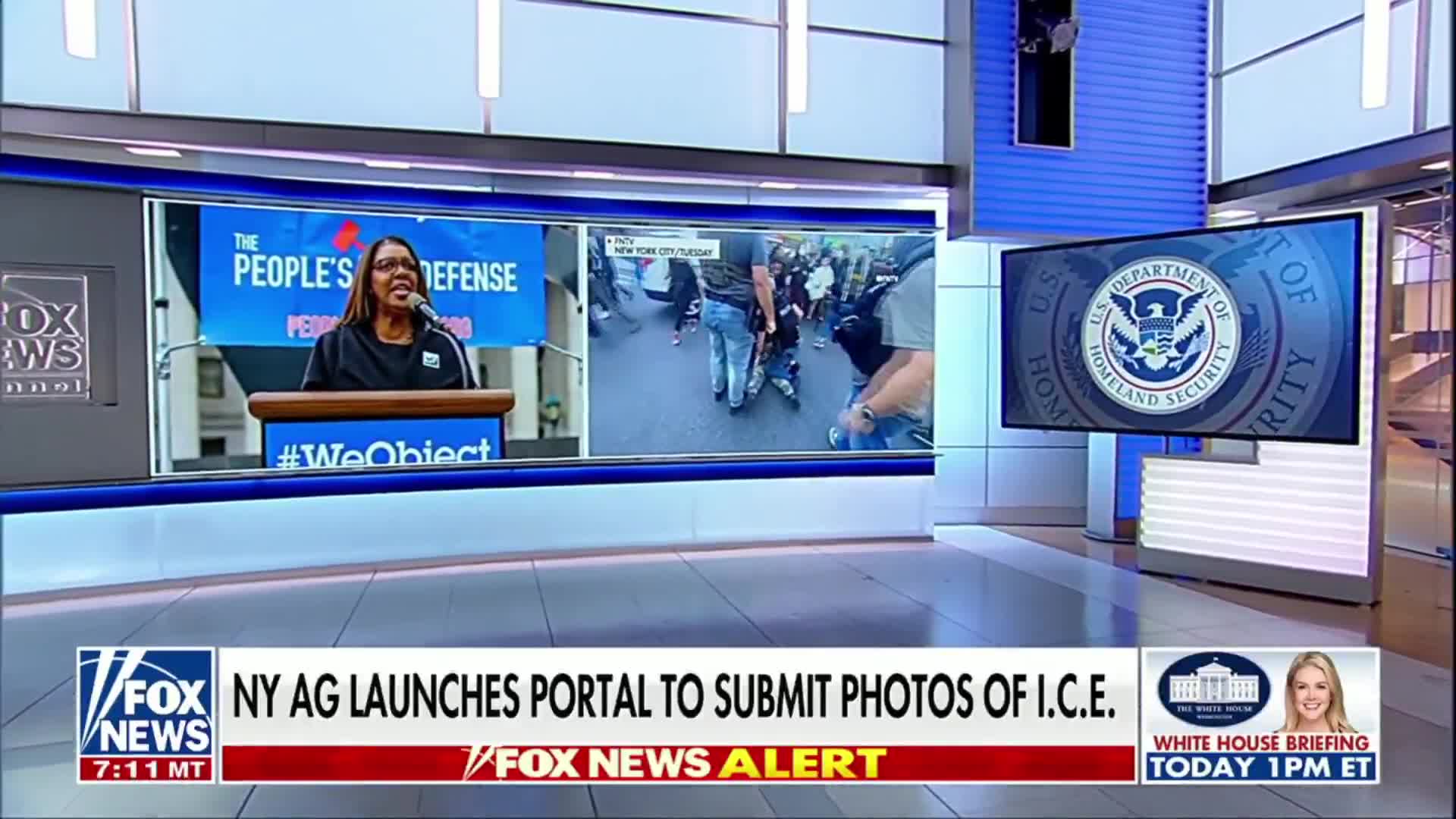 Democrat New York Attorney General Letitia James is creating an online system for people to submit photos and videos of ICE agents and raids. Putting a target on the back of law enforcement...