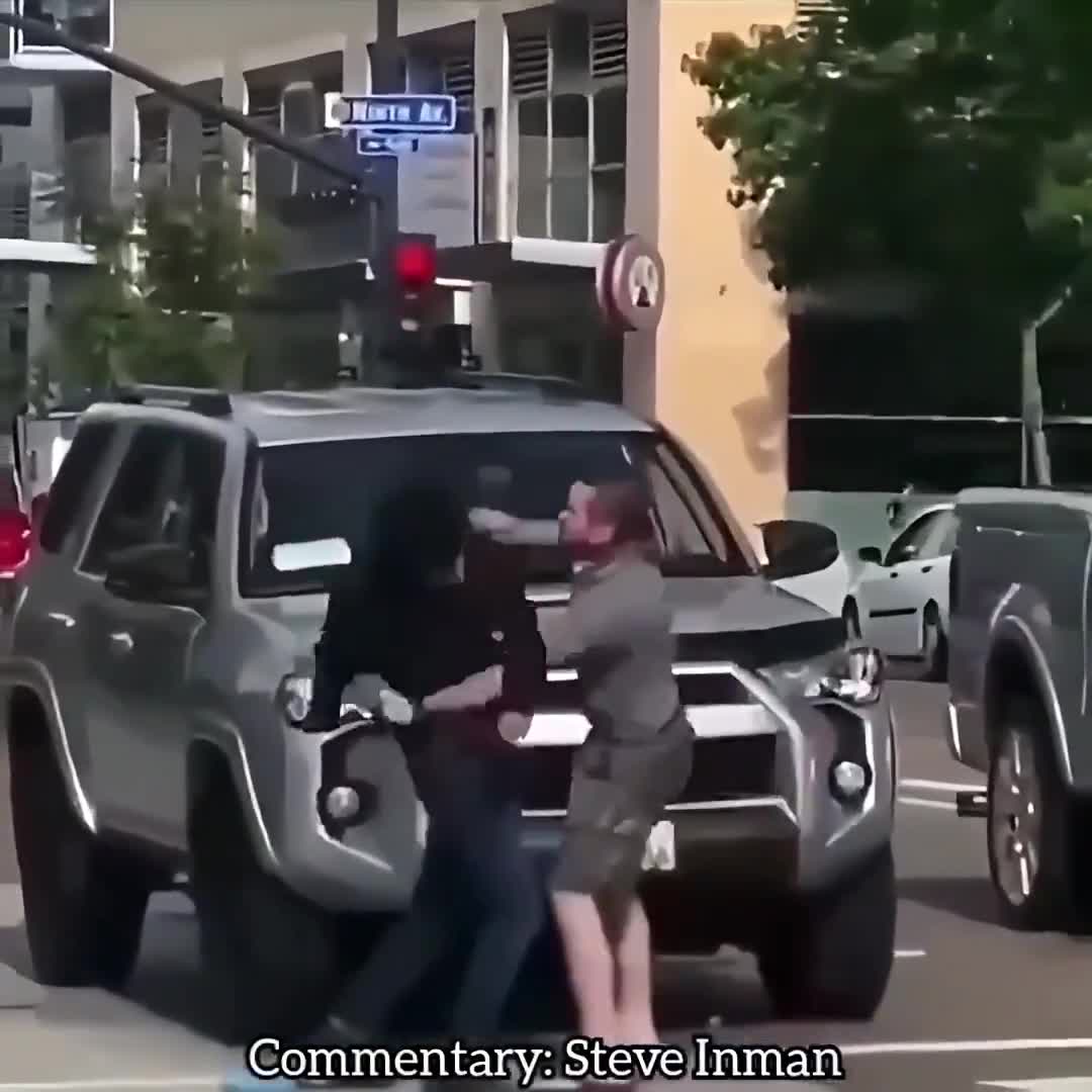 Took a cross at the crosswalk.