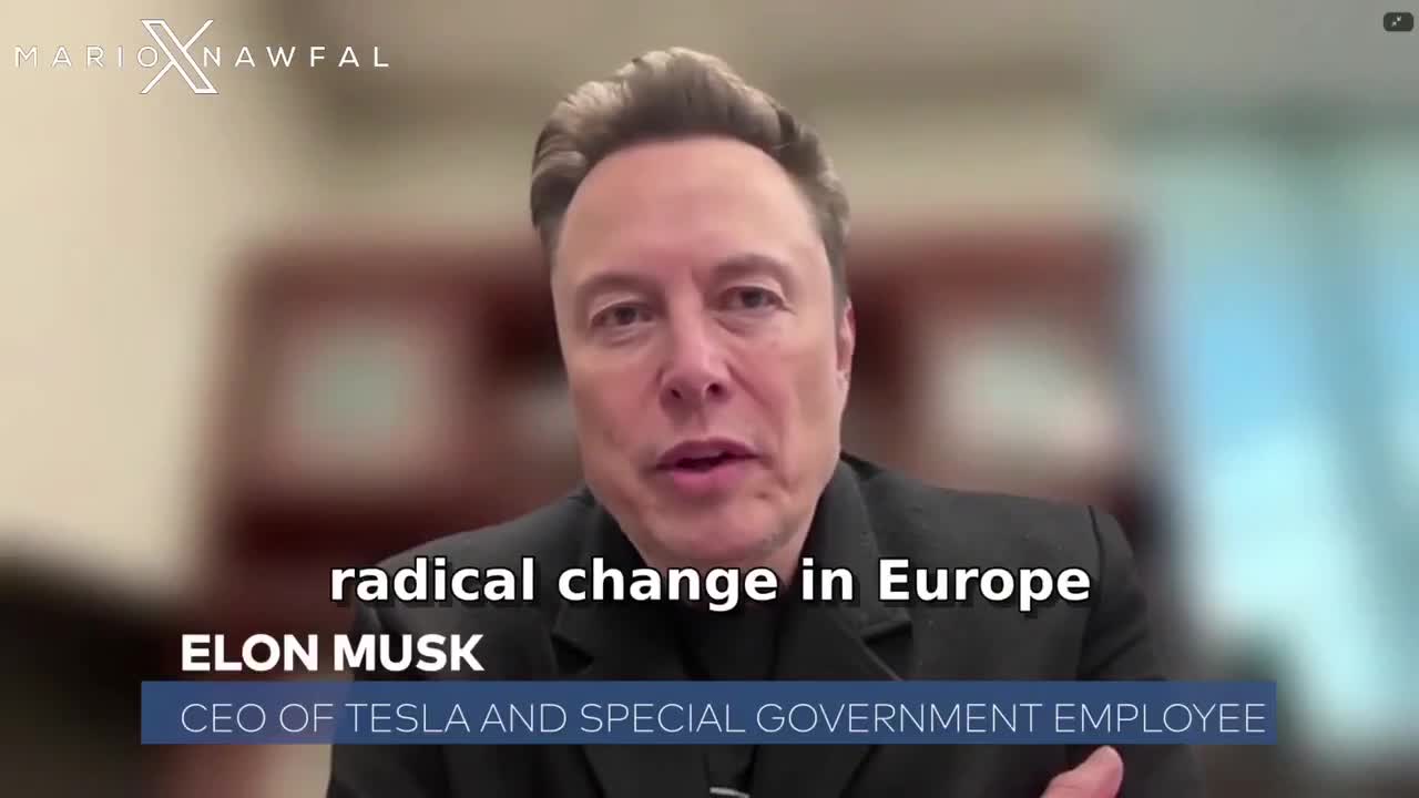 ELON: EUROPE WILL COLLAPSE WITHOUT RADICAL CHANGE “Europe needs to have a sensible immigration policy where people are properly vetted before coming to Europe and if they commit crimes, t...