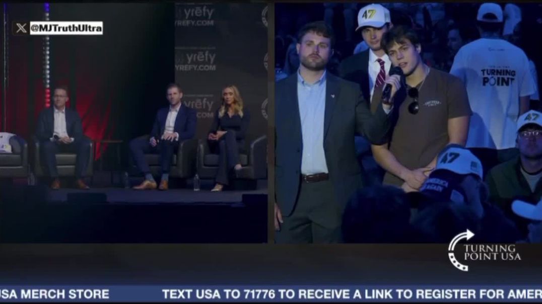 Eric and Lara Trump answer questions about President Trumps relationship with Israel