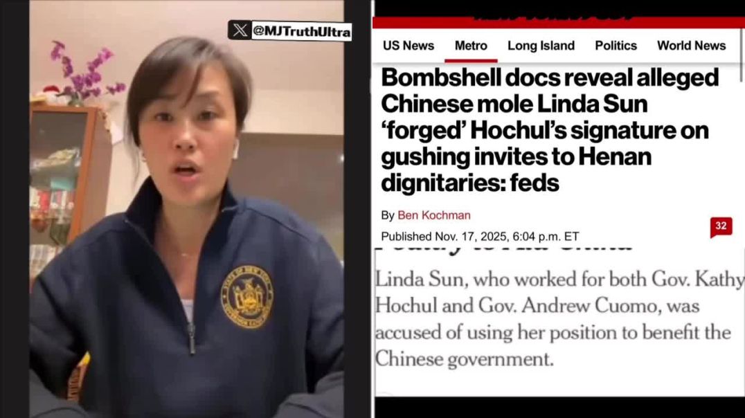 HOLEE SHYT‼️  A Chinese spy was caught forging the Govenor Hochul’s Signature