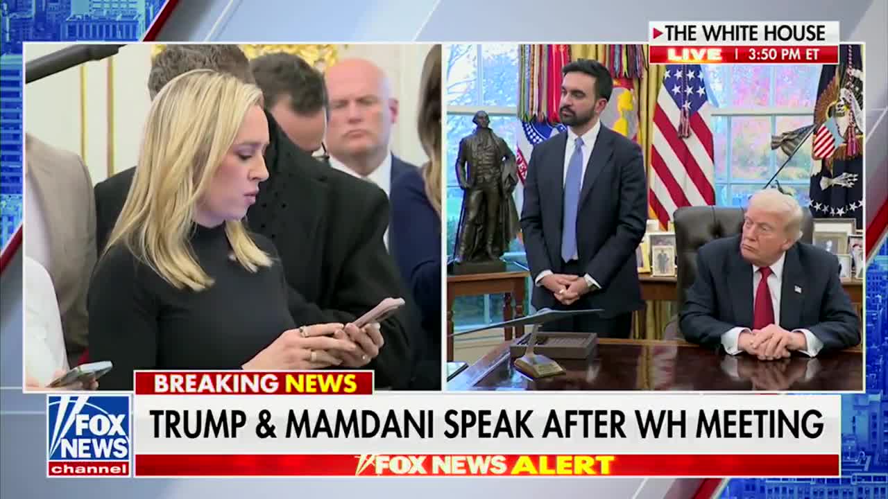 REPORTER TO MAMDANI: Do you think President Trump is a fascist?  MAMDANI: I….  PRESIDENT TRUMP: That’s OK. You can just say yes. It's easier than explaining it, I don't mind.  🤣🤣🤣