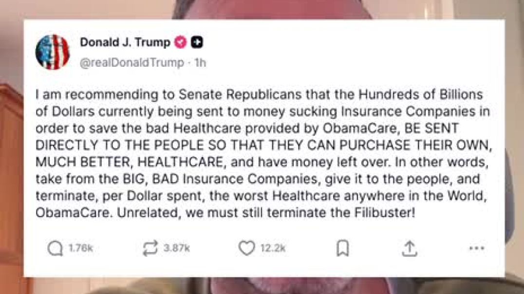 Trump now bringing awareness to the Money Sucking Insurance Companies  Now this is where things will get dark  Insurance, NDAs - Never Dare Again Speak (Non Disclosure Agreements)