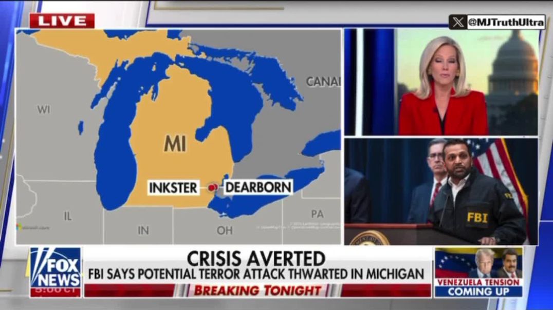 Kash Patel’s FBI arrested Two Muslim men in Dearborn Michigan and were charged in a “ISIS-inspired” terror attack that allegedly would have involved a massacre in a Detroit suburb on Halloween