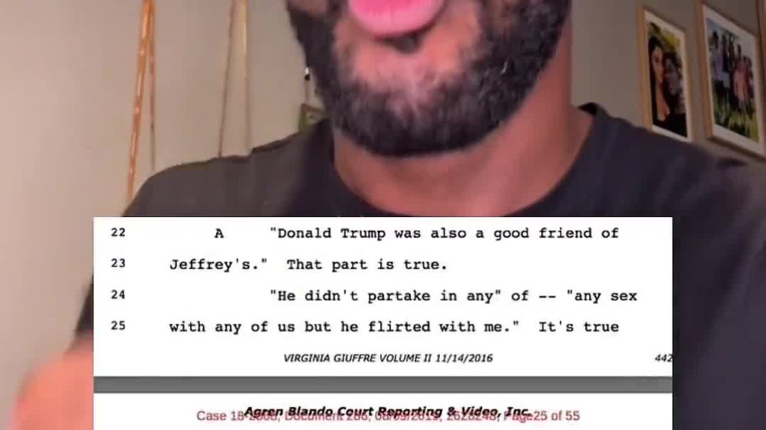 PRESIDENT TRUMP EXPOSED IN EPSTEIN EMAIL???