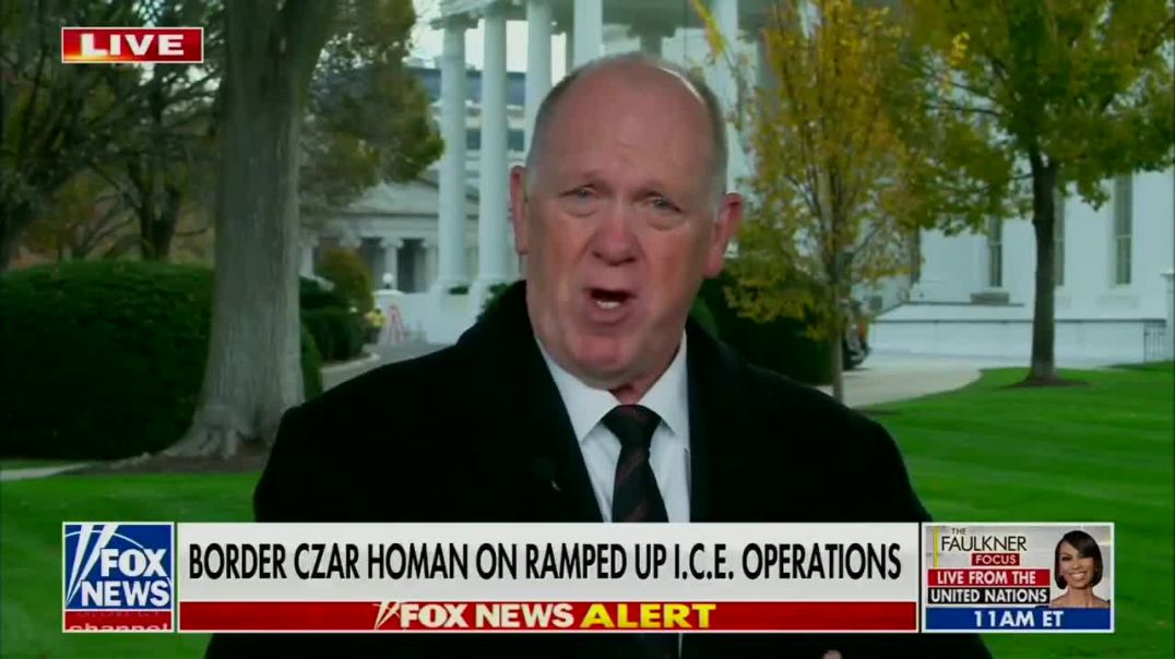 Tom Homan will OFFICIALLY deploy to deep-blue New York City and round up illegal aliens  "We're gonna be coming to NYC...we will be increasing enforcement in NYC because they are a sanctuary