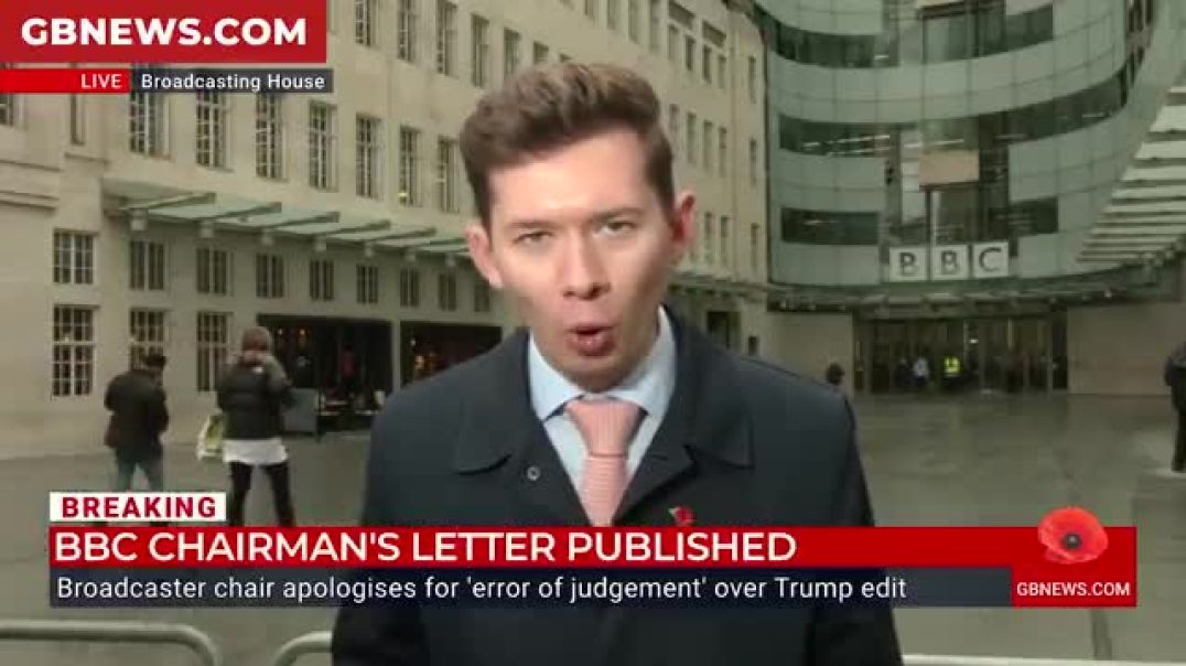 BBC Chair Samir Shah has issued an apology for deceptively editing President Trump’s January 6 speech to make it appear as though he encouraged violence at the Capitol.