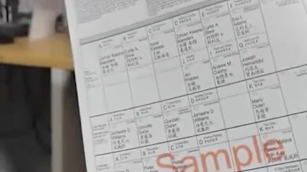 The New York Mayor ballot shows Zohran Mamdani on the top row multiple times  Eric Adams dropped out but is still on the ballot, Andrew Cuomo is buried in the corner