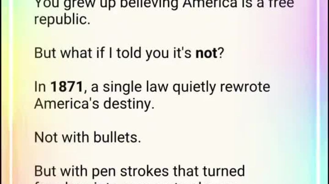 The Day America Became A Corporation