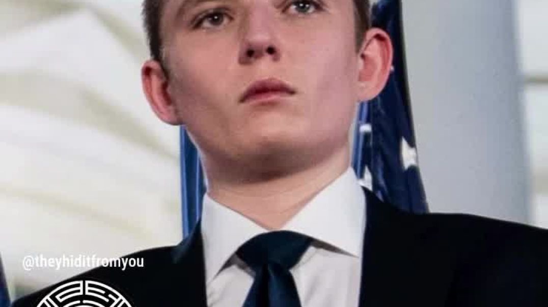 Baron Trump the time traveler?