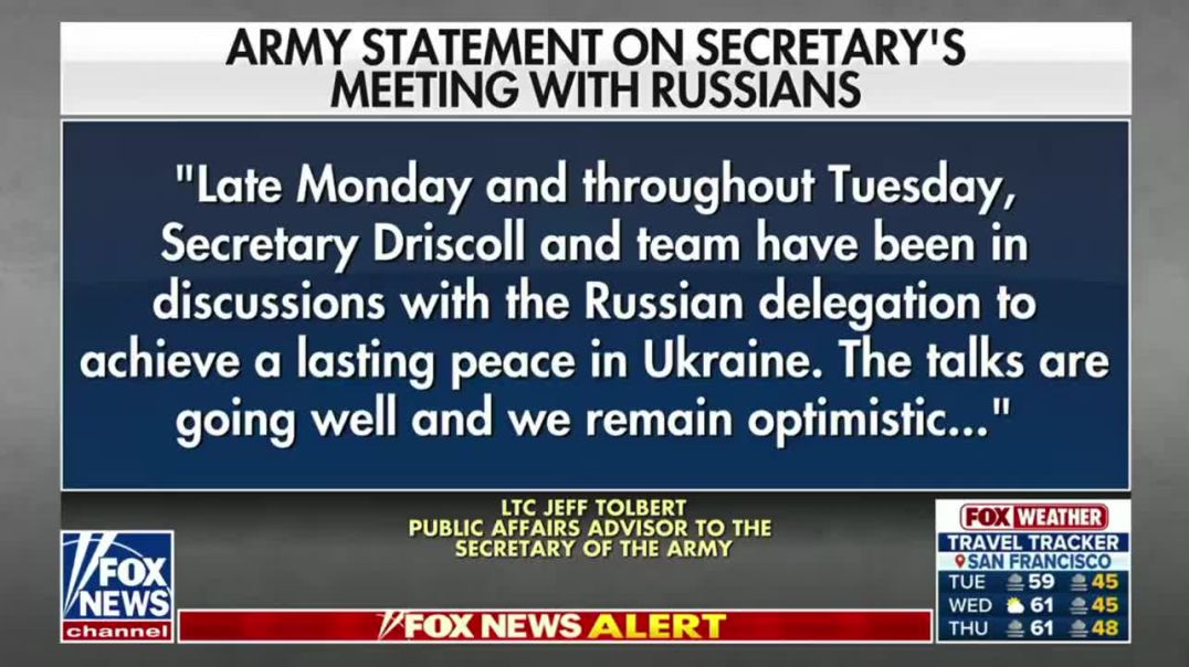 Ukraine has AGREED to the U.S. proposed peace deal with some “minor details” still being worked out.