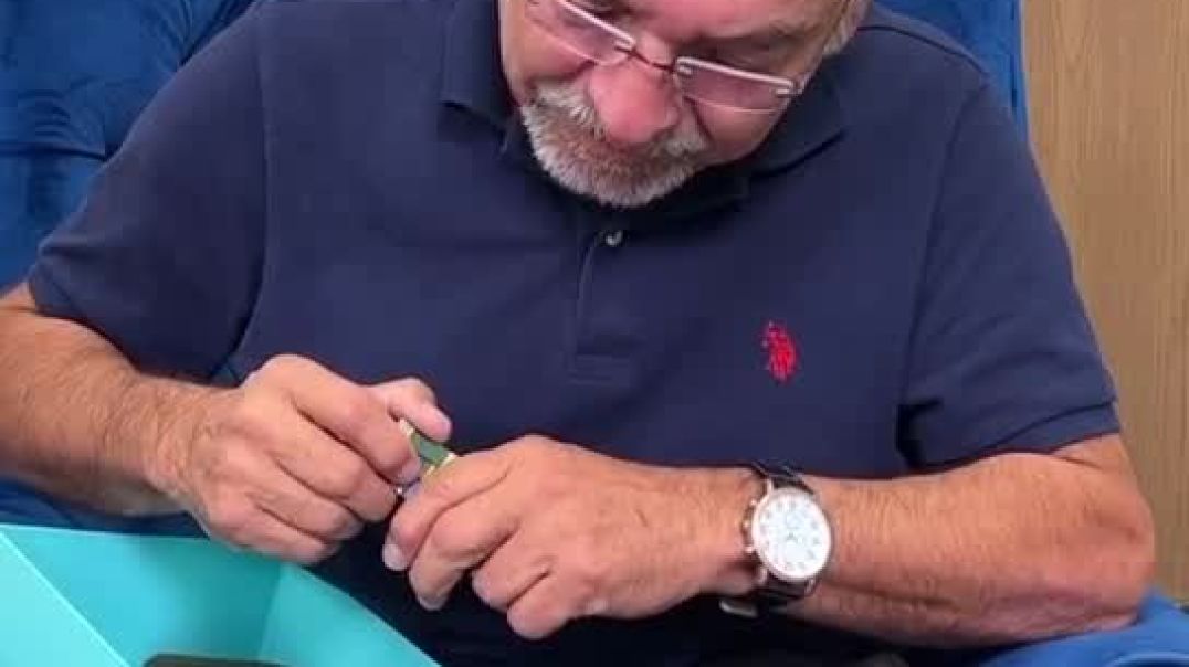 This soldier never made it but what a gift his son gave him!