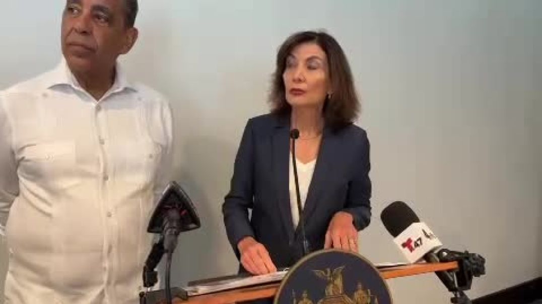 Communist Mamdani’s empty promises. Gov. Kathy Hochul will not green light his “free” bus plan or “tax the rich“ (2 min, 8 sec): “I cannot set forth a plan right now that takes money out of a system t