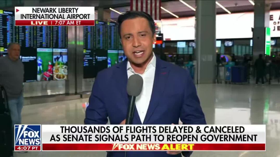 NEW: The government shutdown has crippled U.S. air travel, with Sunday being the WORST DAY YET since the shutdown began, with over 10,000 delays and 2,800 cancellations.