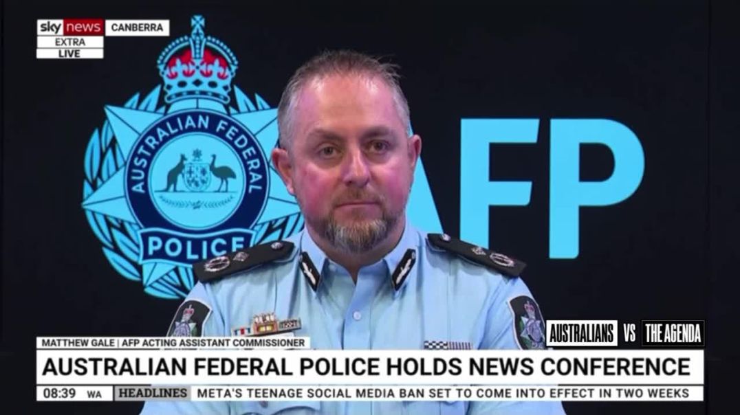 The Australian Federal Police has warned all “current and emerging individuals and groups” that are eroding Australia’s social fabric are now on notice for what they say or do online or in person, add