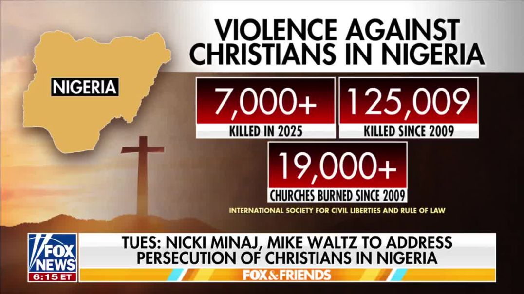 Rapper Nicki Minaj will join Ambassador Mike Waltz tomorrow at a conference highlighting the persecution of Christians in Nigeria.