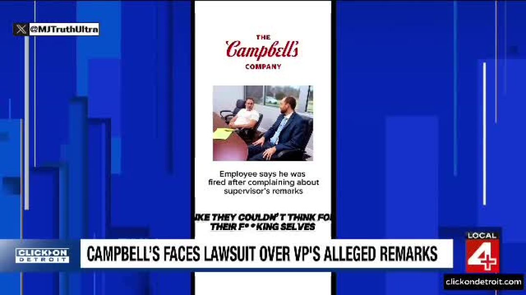 This is just disgusting…  Campbell Soup Company VP Martin Bally Caught on Audio saying their Chicken comes from a 3D Printer and it’s Horrible for you