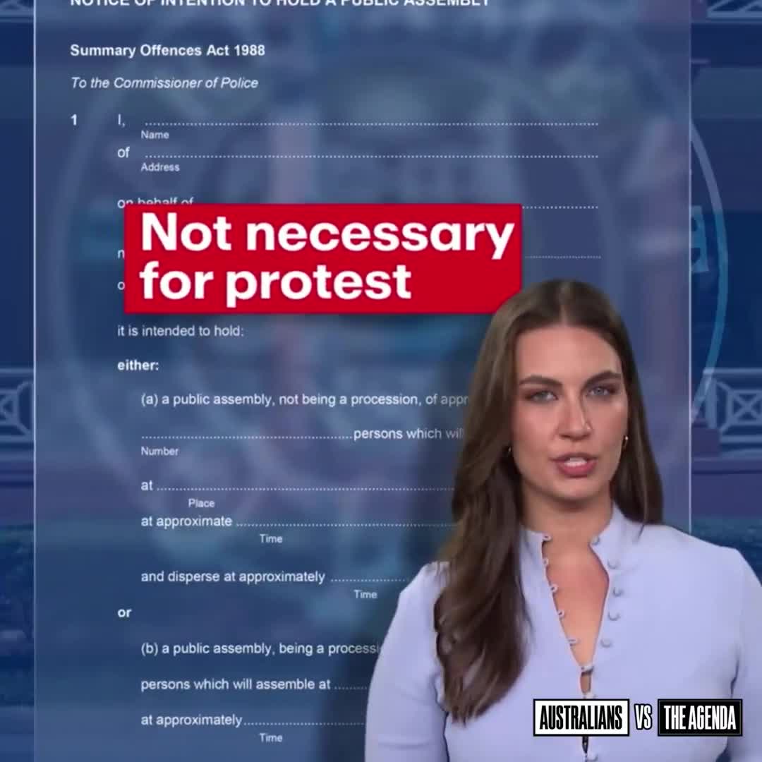 “The purpose of the proposed assembly is to protest against Jewish lobby groups” on a Form 1 might be the funniest thing I’ve seen this year.