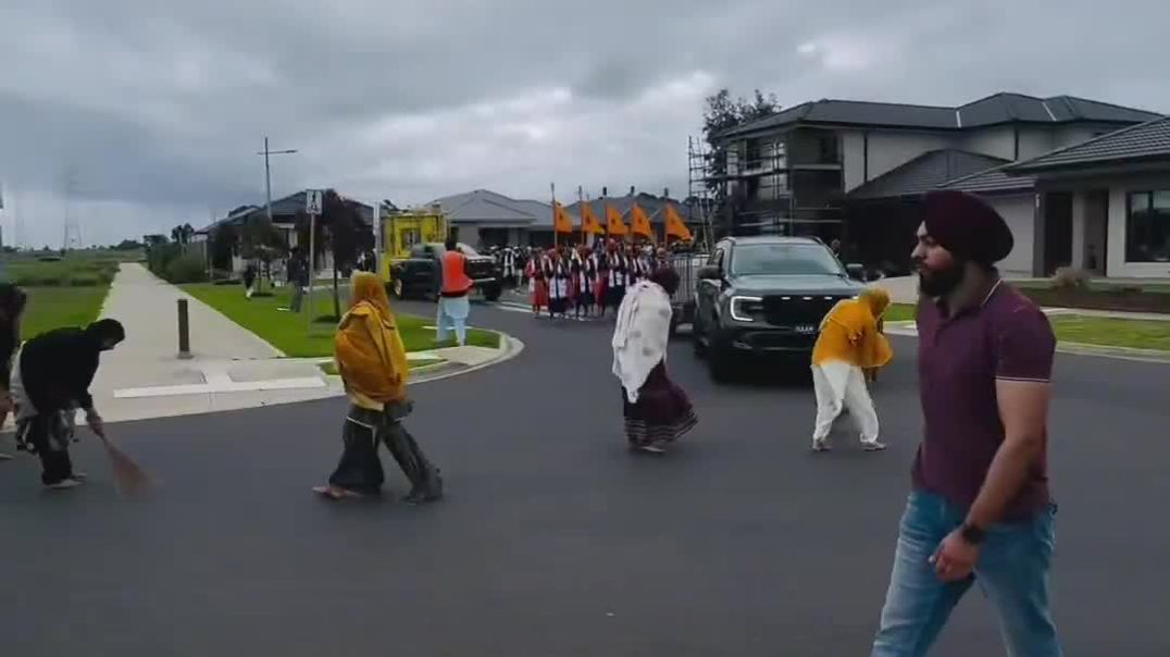 Aussies have condemned multiculturalism after video emerged of thousands of Indian immigrants with Sikh separatist flags taking over a Melbourne suburb.