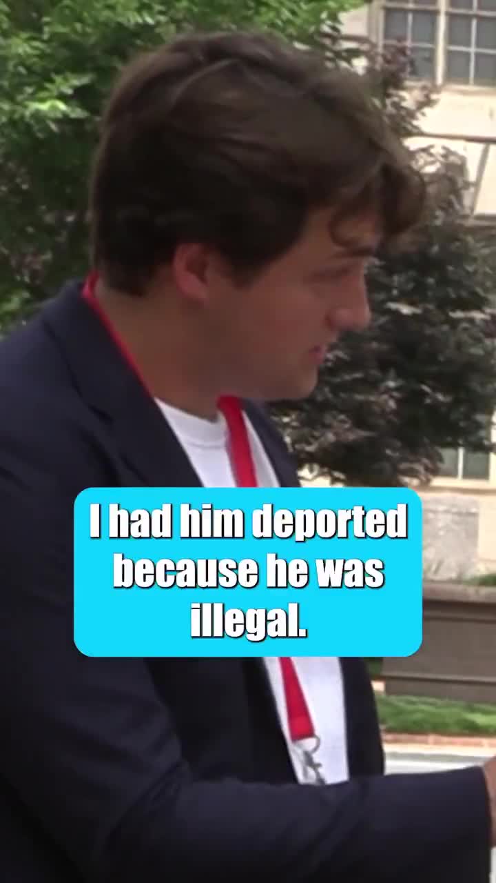 She doesn't hate his race just him as a person 😂