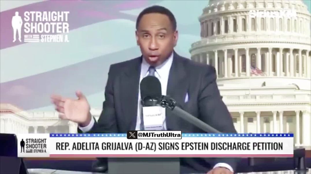 Stephen A. Smith goes off on Democrats who all of the sudden are interested in the Epstein Files