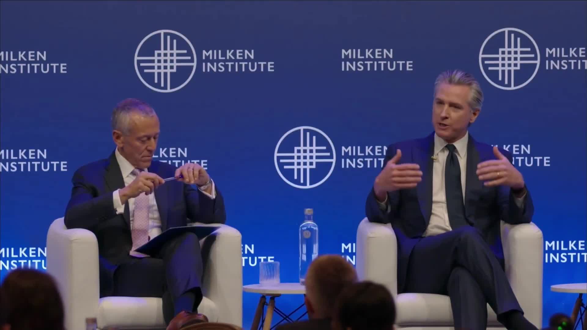 CCA Governor Gavin Newsome says “There would be no Elon Musk were it not for California” speaking at COP 30