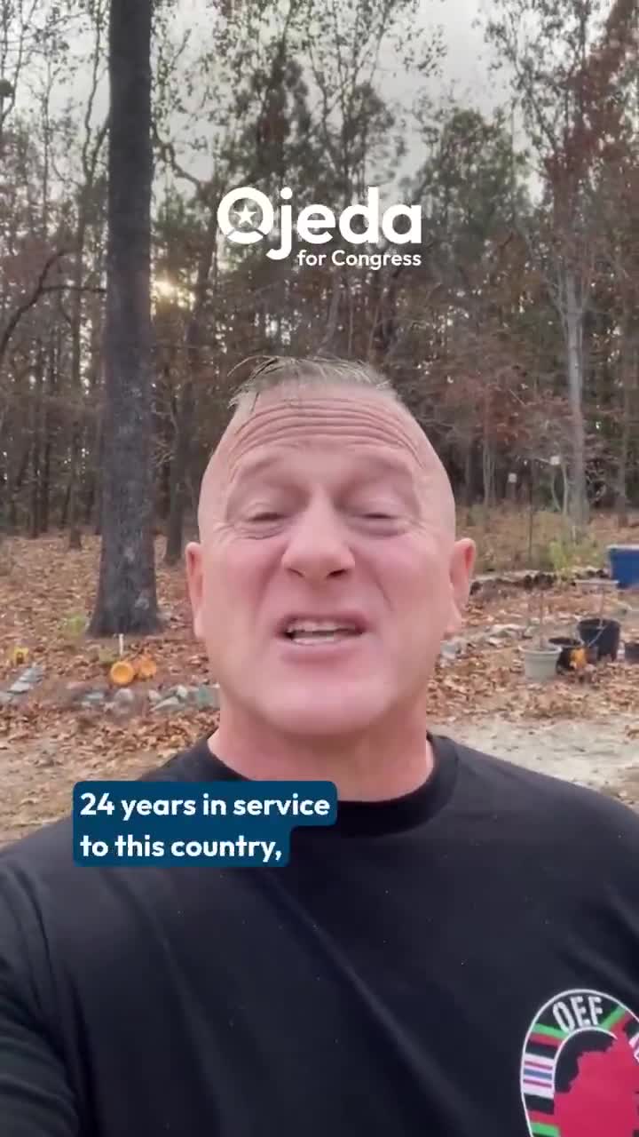 BREAKING: Richard Ojeda, a retired Army Major, former Democrat State Senator, and current Democrat candidate for Congress in North Carolina, urges all military members to REFUSE and DEFY ord...