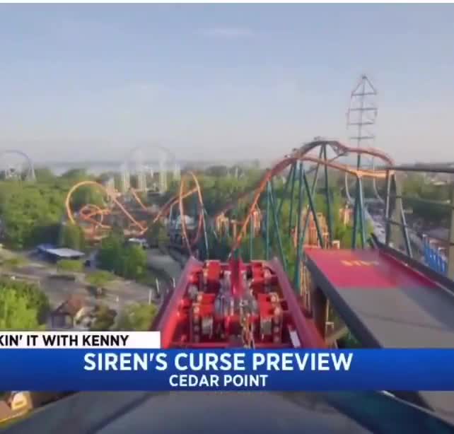 Siren's Curse is being hailed as one of the most terrifying roller coasters in the world