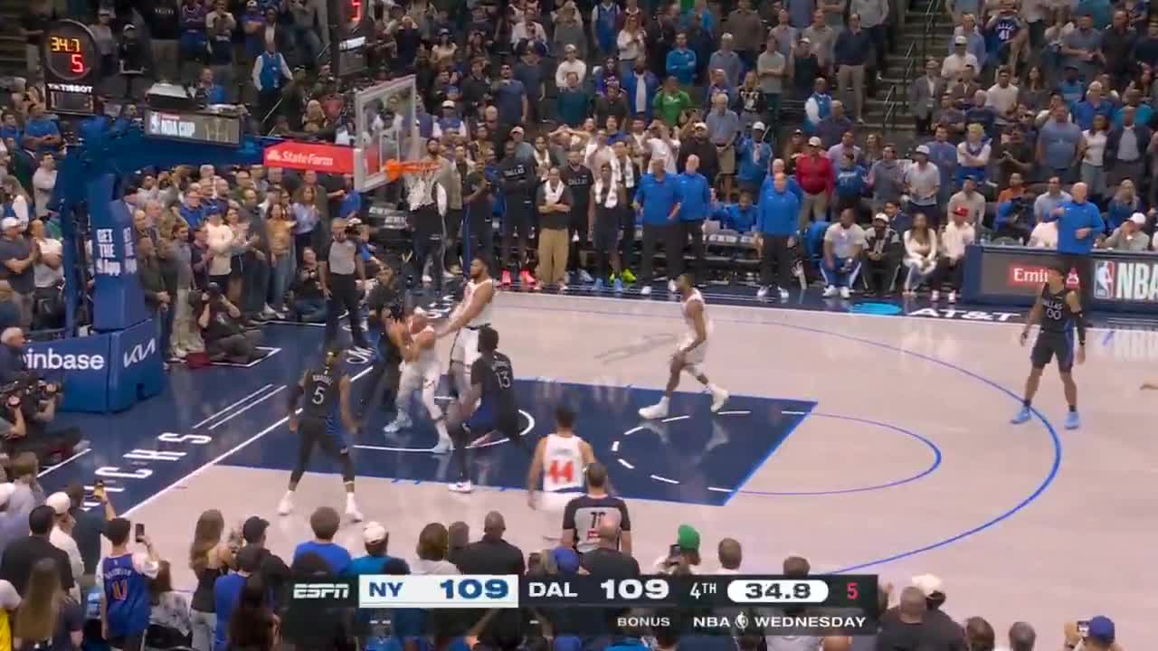 LANDRY SHAMET CLUTCH FOR THE KNICKS WITH UNDER A MINUTE LEFT 🎯
