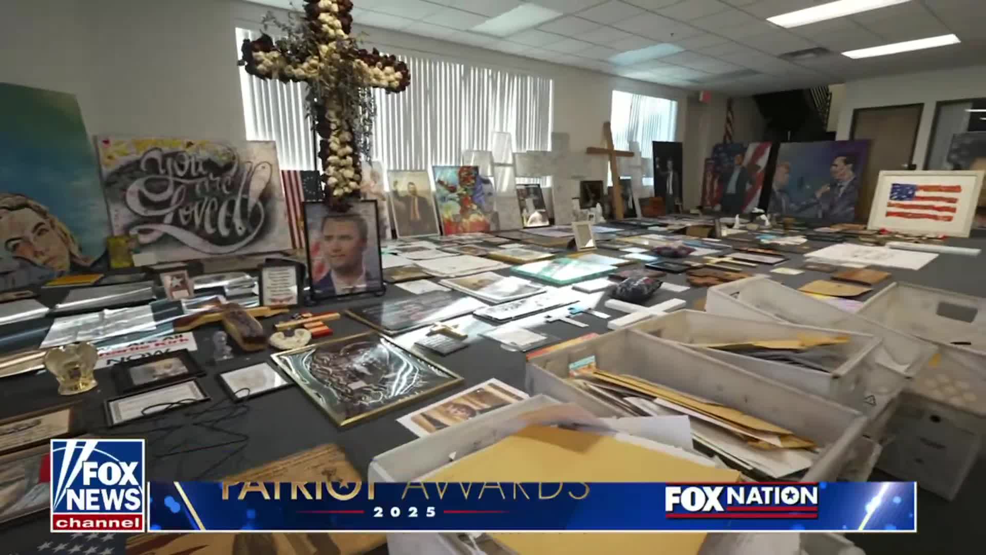 Wow. TPUSA received tens of thousands of letters, cards and paintings in the mail after Charlie was ass*ssinated.   Erika instructed them not to throw anything away and to keep every single ...