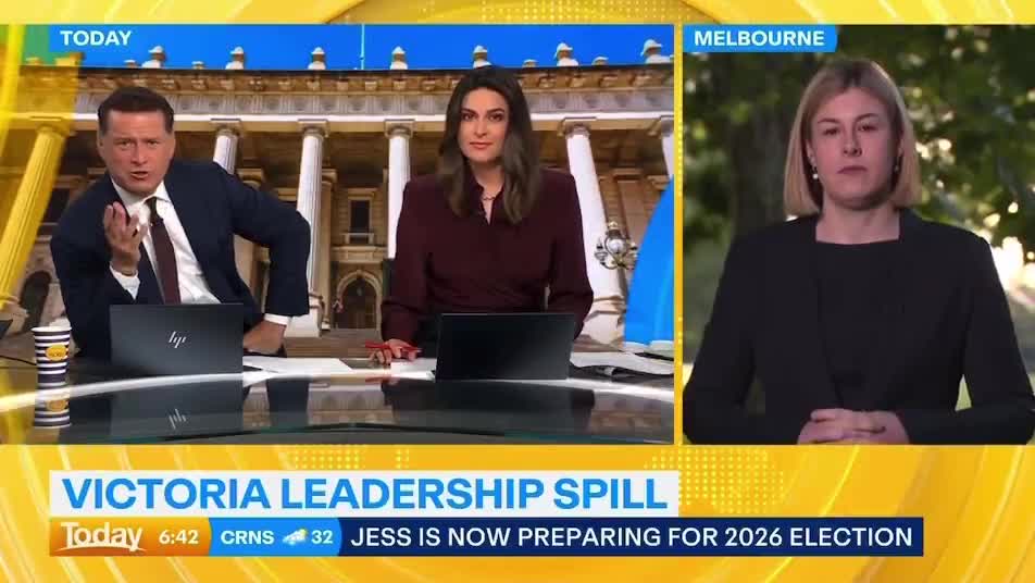 New Victorian Liberal leader Jess Wilson launches plan to lower costs for Victorians  Wilson: “We’re gonna make sure that we stop the waste, and we actually invest in Victorians.”